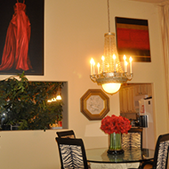 Red Dinning Room Theme
